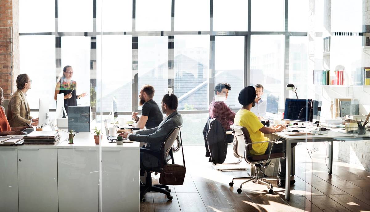 Image of people meeting in a conference room